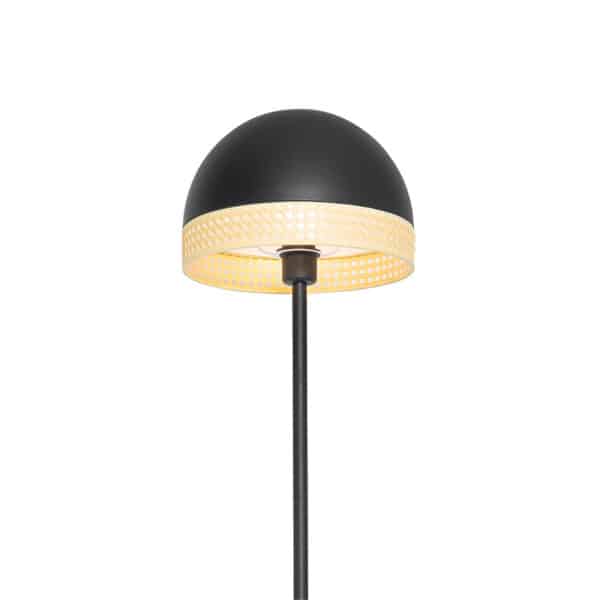 Oosterse vloerlamp zwart met rotan 30 cm - Magna Rotan – Bild 4