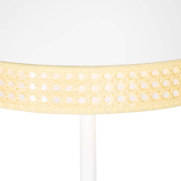 Oosterse vloerlamp wit met rotan 30 cm - Magna Rotan – Bild 2