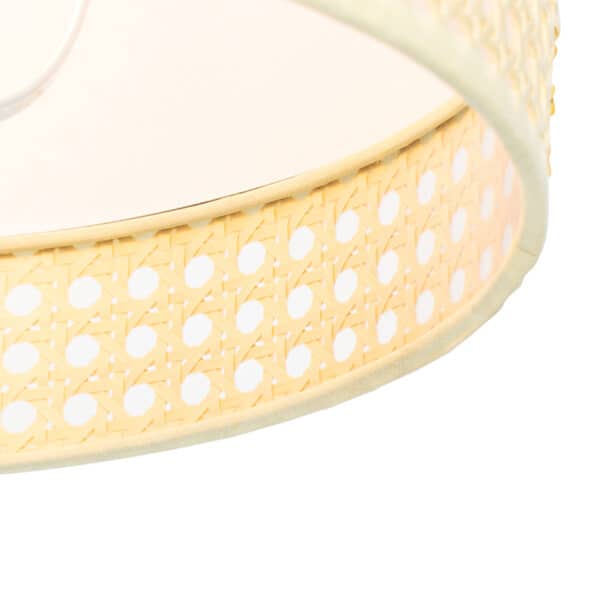 Oosterse vloerlamp wit met rotan 30 cm - Magna Rotan – Bild 5