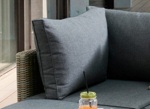 Destiny Balkonset »IBIZA«, (Set, 14 tlg.), Lounge-Set mit Polsterauflagen, höhenverstellbarer Tisch 22-55 cm – Bild 5