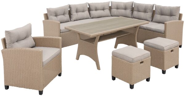 KONIFERA Gartenlounge-Set »Keros Premium«