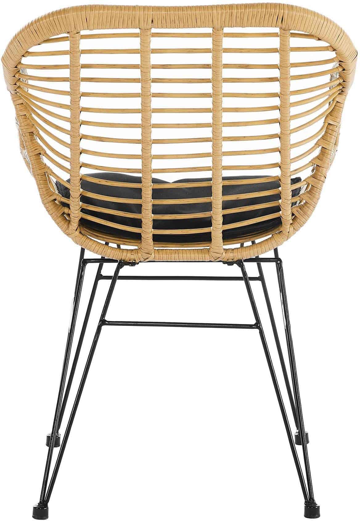 SalesFever Stuhl, (Set), 2 St., aus wetterfestem Kunststoffgeflecht in  Rattanoptik | Stühle