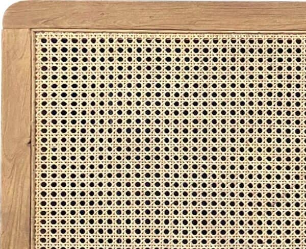 SIT Kopfteil, aus Rattan-Geflecht, Wiener Geflecht – Bild 4