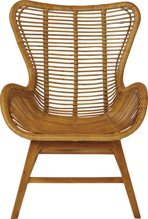 TOM TAILOR Sessel »T-RATTAN ARMCHAIR«, Rattanarmlehnstuhl mit Teakholzgestell und organischer Form – Bild 3