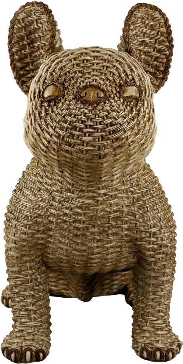 Casablanca by Gilde Tierfigur »Mops in Rattanoptik«, (1 St.) – Bild 3
