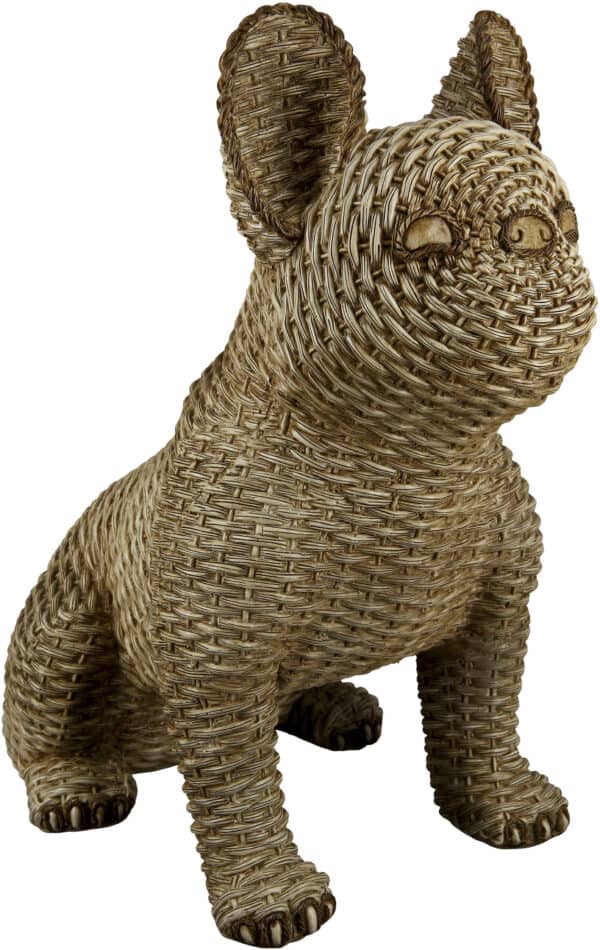 Casablanca by Gilde Tierfigur »Mops in Rattanoptik«, (1 St.) – Bild 4