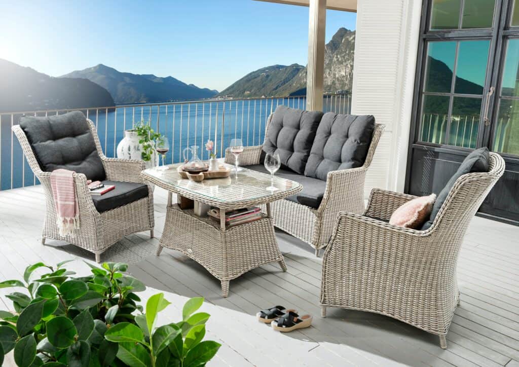 Destiny GartenEssgruppe »DiningLounge CASA«, (13 tlg.), 2 Sessel, 2er