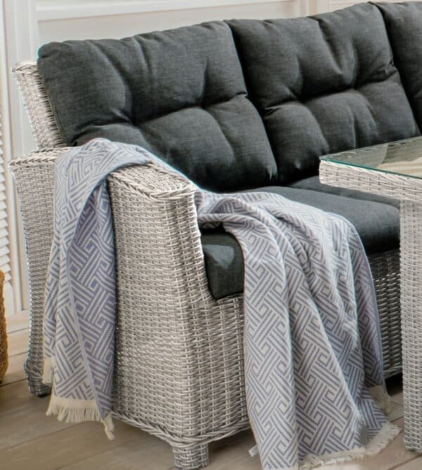 Destiny Gartenlounge-Set »RIVIERA«, (17 tlg.), 2 Loungesofa Elementen und 1 Loungetisch – Bild 4