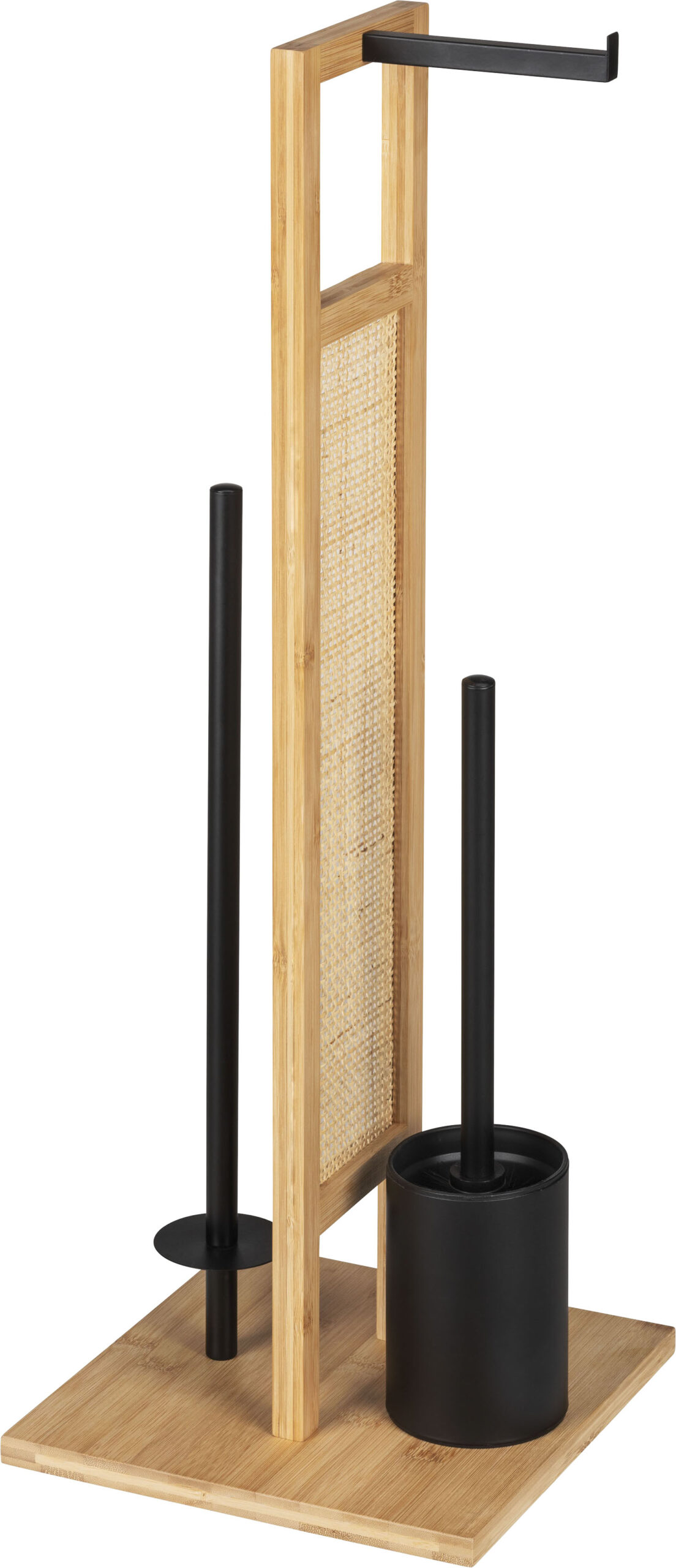 Rattan »Rivalta Bambus aus WC-Garnitur Allegre«, aus WENKO Bambus-Stahl-Edelstahl, und