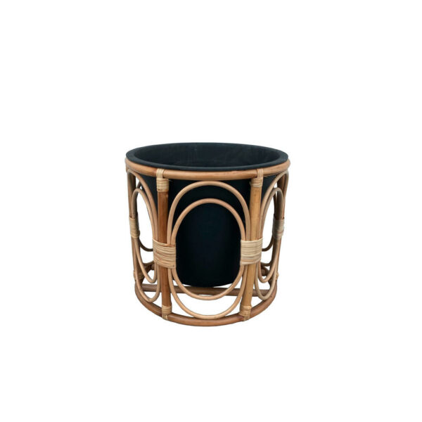 Ambia Home PFLANZENTOPF Naturfarben, Schwarz
