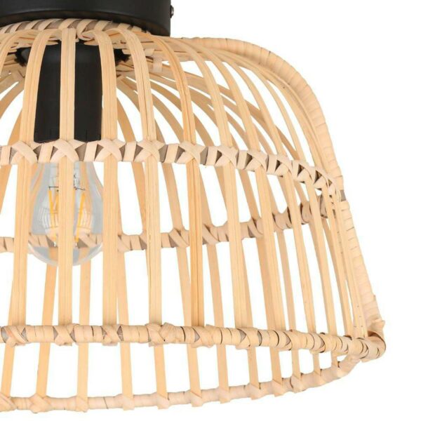 EGLO Glyneath Deckenleuchte aus Rattan – Bild 4