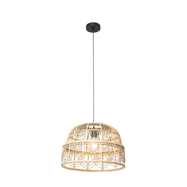 Smarte Hängelampe Rattan 44 cm inkl. Wifi G95 - Michelle – Bild 5