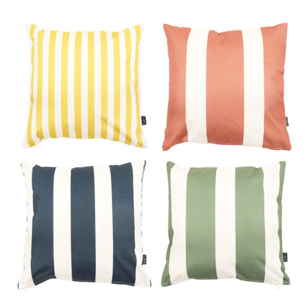 icon OUTDOOR-KISSEN 4er-Set Multicolor