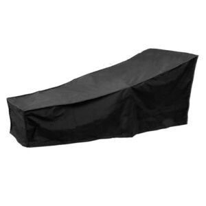 1 Stück Chaiselongue-Abdeckung – Gartenliege-Abdeckung, wasserdicht, winterfest, Schutzhülle | Sonnenliege 210 D Oxford-Plane für Liegestuhl, robuste Abdeckung für Liegestuhl für Garten, Rattan