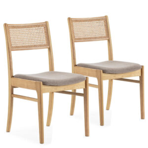 VS Venta-stock STUHL-SET 2 Vilma Eichenfarbe, Massivholz Honigeiche